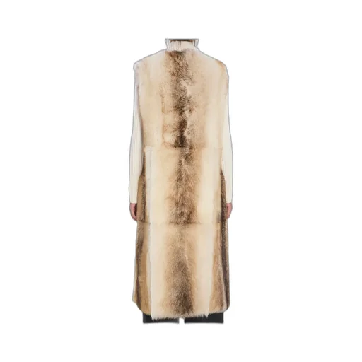 Yves Salomon Long Fur Vest