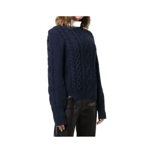 Stella Mccartney Aran Stitch Cropped Jumper