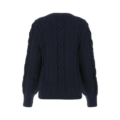 Stella Mccartney Aran Stitch Cropped Jumper