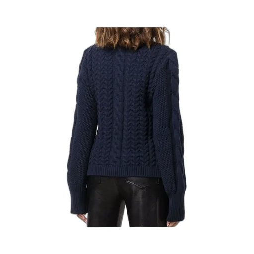 Stella Mccartney Aran Stitch Cropped Jumper