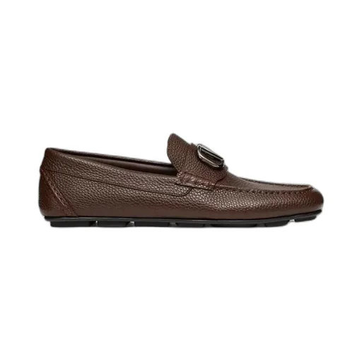 Valentino Vlogo Signature Slip-On Driving Shoes