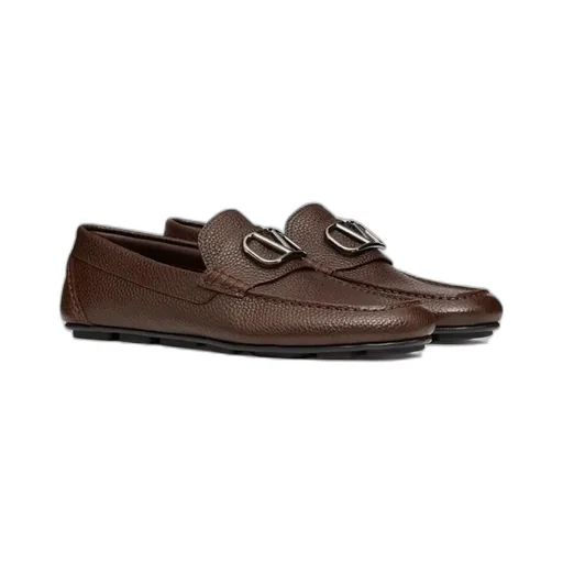 Valentino Vlogo Signature Slip-On Driving Shoes