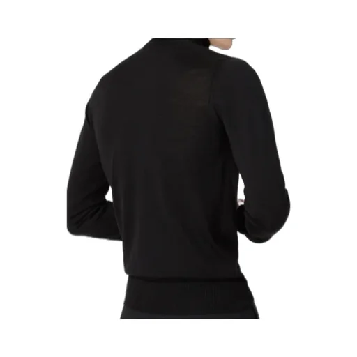 Emporio Armani Long-Sleeved Roll Neck Knitted Jumper