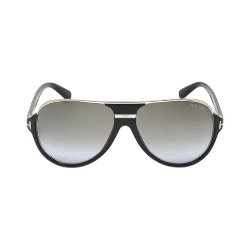 Logo Round Frame Sunglasses
