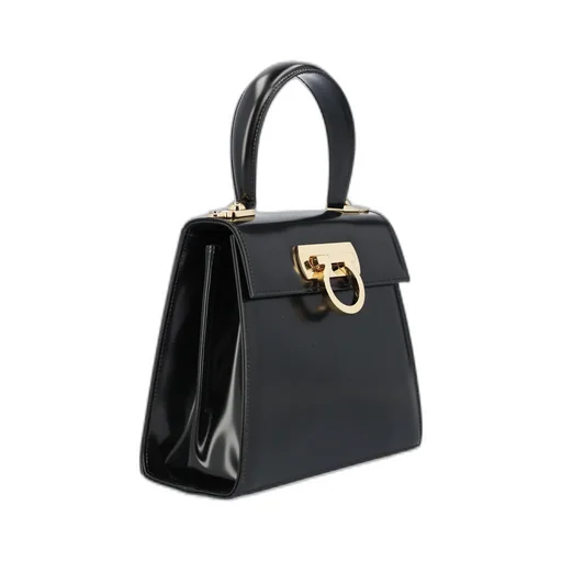 Salvatore Ferragamo Iconic Small Top Handle Bag
