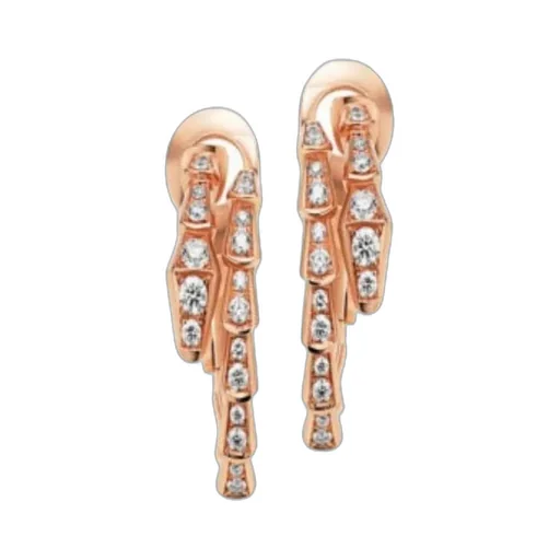 Nailed Diamond Earrings