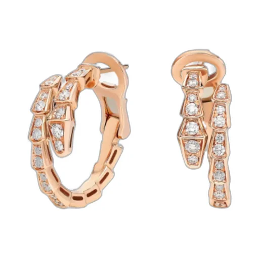 Nailed Diamond Earrings