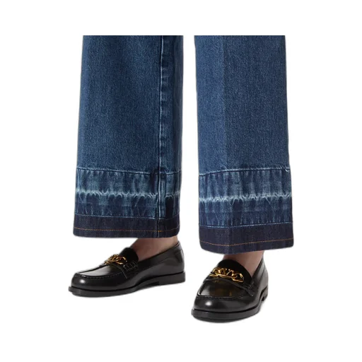Valentino	Vlogo Chained Slip-On Loafers