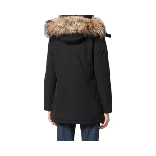 Woolrich Fur-Trimmed Hooded Padded Coat