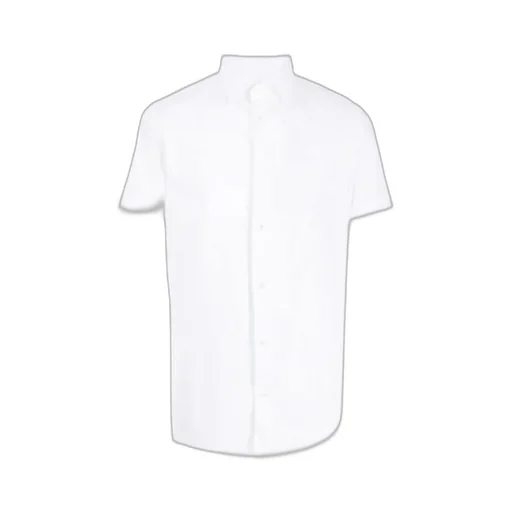 Short-Sleeved Poplin Shirt