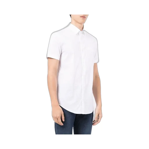 Short-Sleeved Poplin Shirt