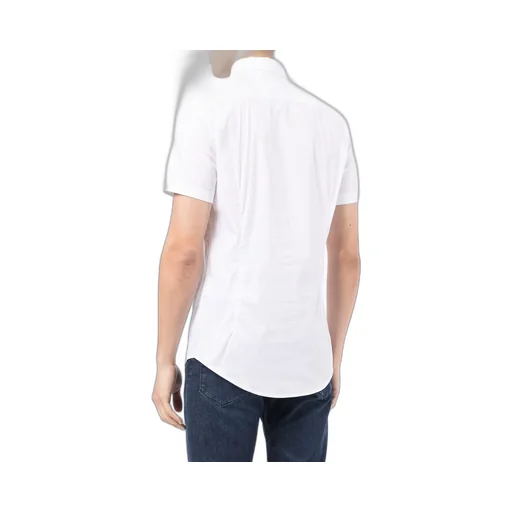 Short-Sleeved Poplin Shirt