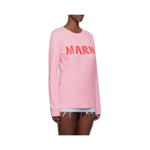 Marni Logo Printed Crewneck T-Shirt