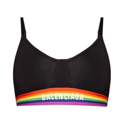 Logo Waist Sports Bra