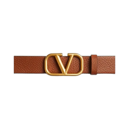Valentino Vlogo Signature Reversible Buckled Belt