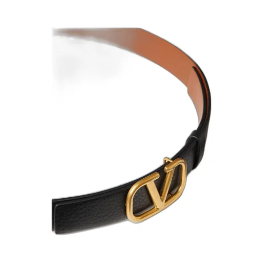 Valentino Vlogo Signature Reversible Buckled Belt