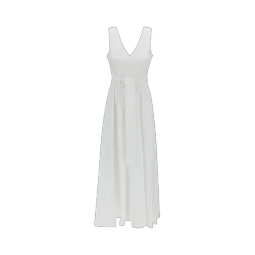 V-Neck Sleeveless Dress
