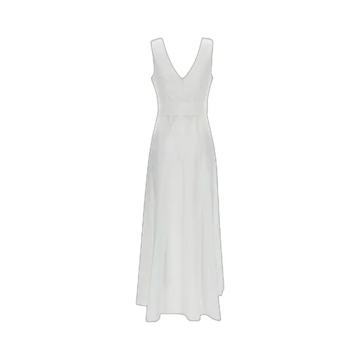 V-Neck Sleeveless Dress