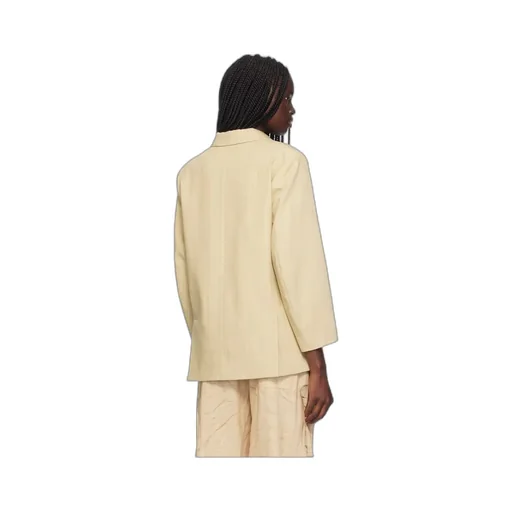 Ganni Striped Pattern Blazer