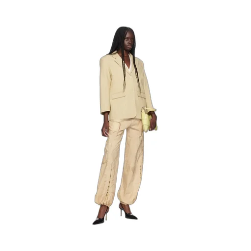 Ganni Striped Pattern Blazer