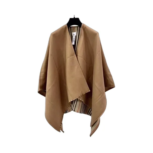 Burberry Icon Stripe Detail Cape