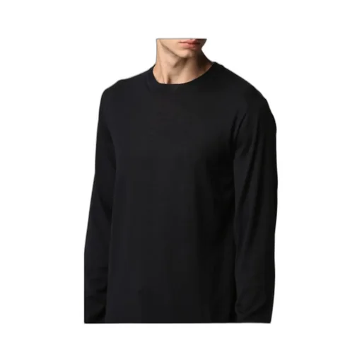 Emporio Armani Logo Embroidered Crewneck Jumper