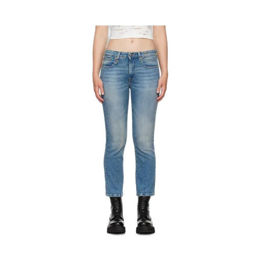 Mid-Rise Flared Jeans