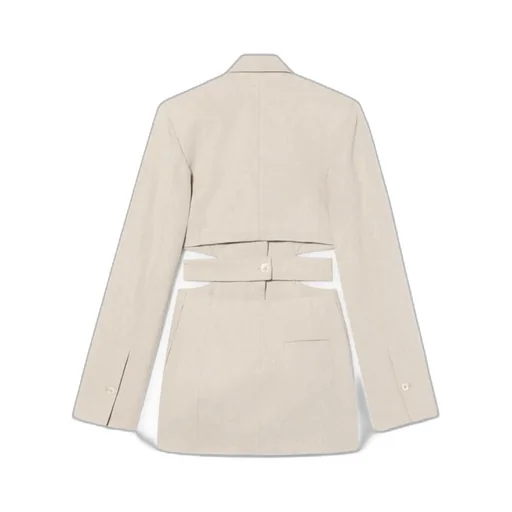 Jacquemus Cut-Out Blazer Mini Dress