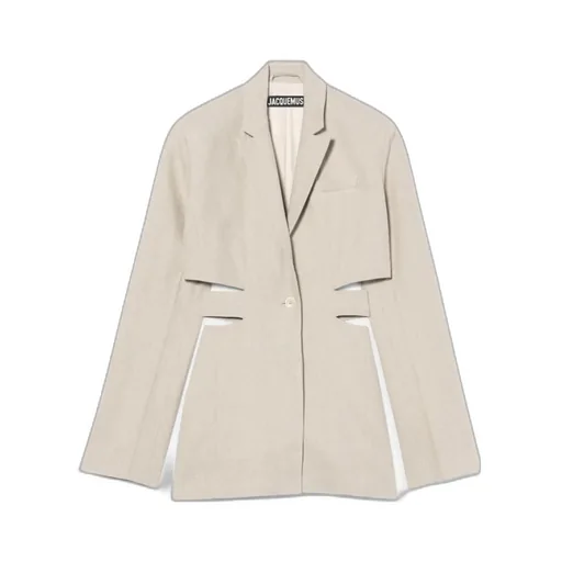 Jacquemus Cut-Out Blazer Mini Dress