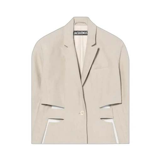 Jacquemus Cut-Out Blazer Mini Dress