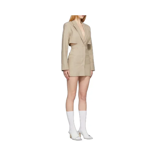 Jacquemus Cut-Out Blazer Mini Dress