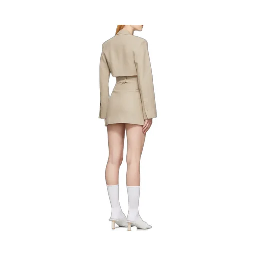 Jacquemus Cut-Out Blazer Mini Dress