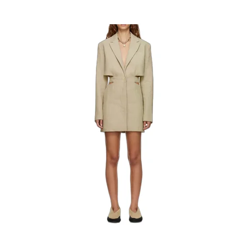 Jacquemus Cut-Out Blazer Mini Dress