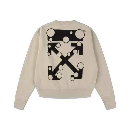 Off Logo Print Arrows Sweatshirt