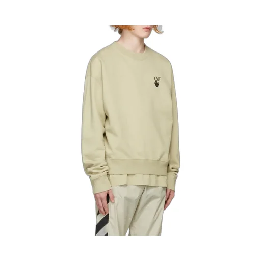 Off Logo Print Arrows Sweatshirt