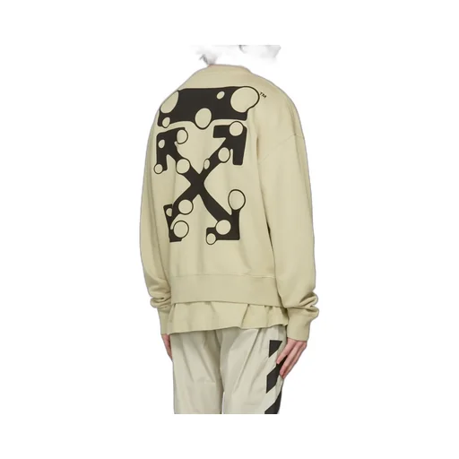 Off Logo Print Arrows Sweatshirt