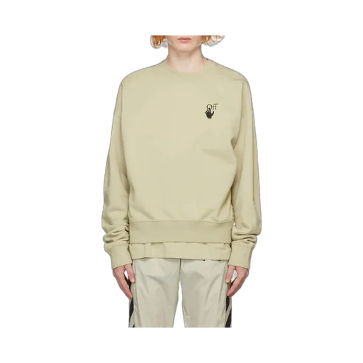 Off Logo Print Arrows Sweatshirt