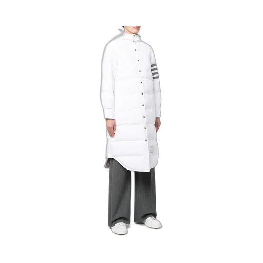 4-Bar Hooded Padded Coat