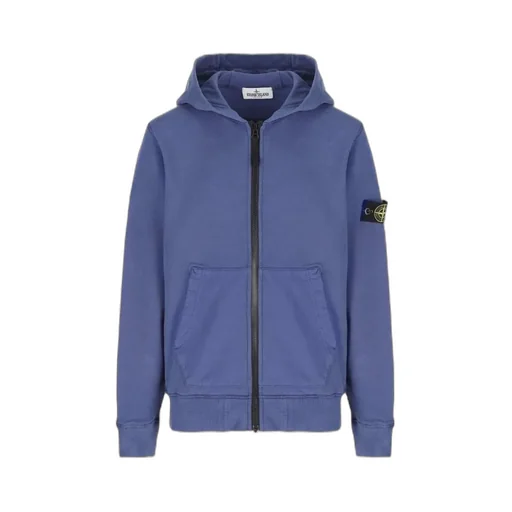 Teen Logo-Patch Zipped Hoodie