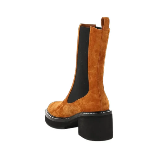 Khaite Calgary Block Heel Boots