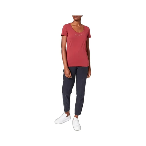 Short-Sleeved Round Collar T-Shirt