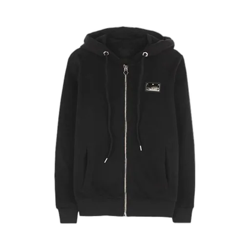 Logo Hooded Casual Jacket