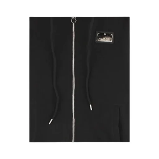Logo Hooded Casual Jacket
