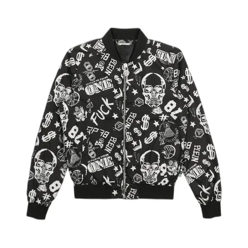 Pattern Printed Casual Jacket