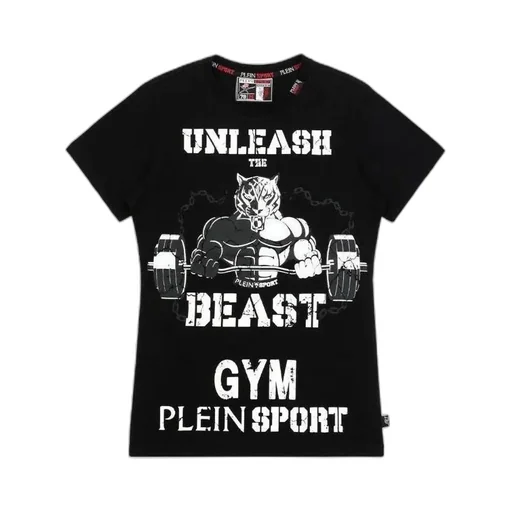 Logo Round Collar Short-Sleeved T-Shirt