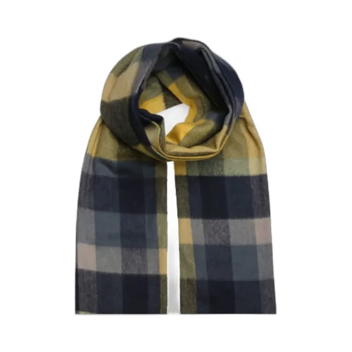 Checkered Detail Scarf