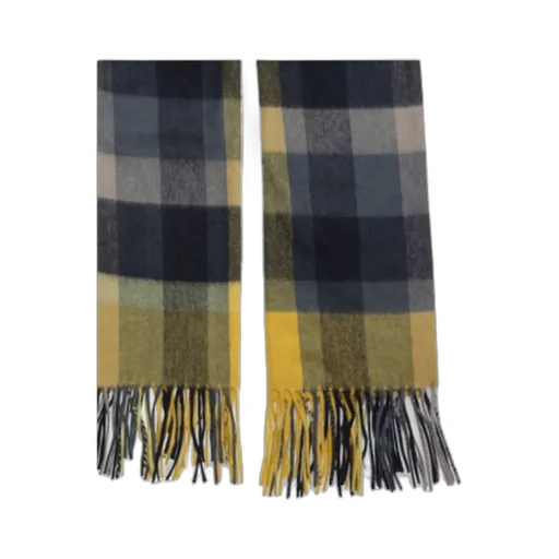 Checkered Detail Scarf
