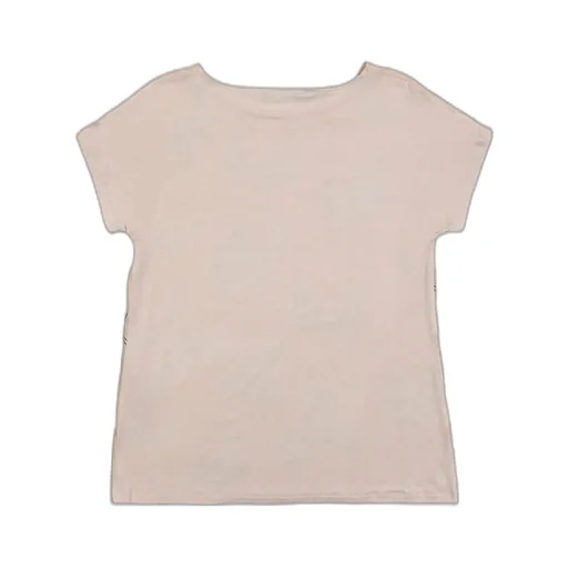 T-Shirt With Round Neck And Short Sleeves