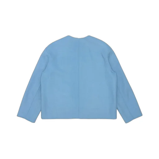 Round-Neck Long-Sleeved Casual Jacket