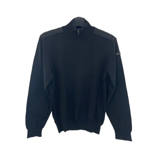 Zippered Long-Sleeved Sweater
